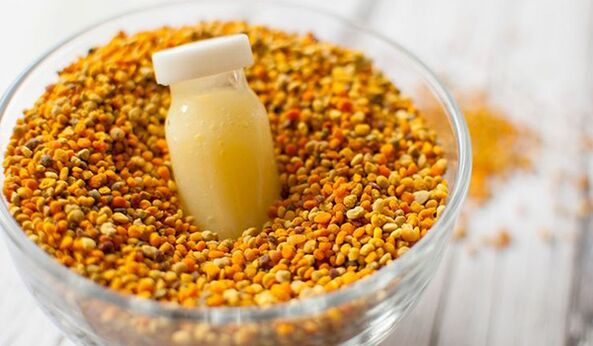 A person will keep in good shape by consuming royal jelly and bee bread